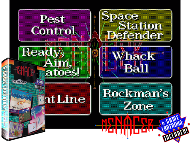 Menacer 6-in-1 Game Pack (UE) [!]